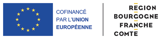 Cofinancé par la région Bourgogne Franche Comté et l'Union européenne