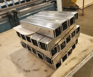 Pièces réalisées avec la Plieuse de l'entreprise Joussot SAS